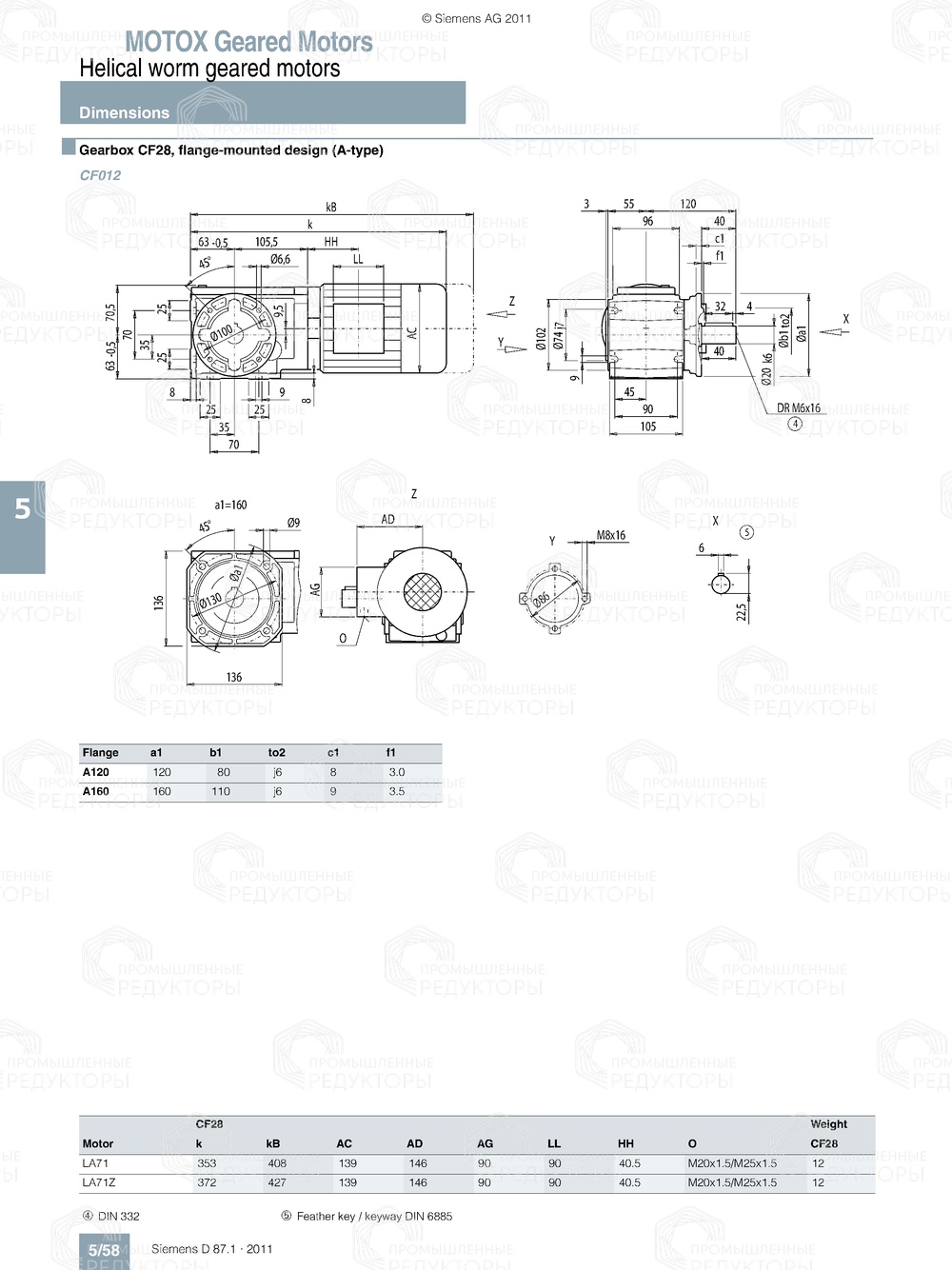 Мотор-редуктор Flender C-CZ28 Flender C-CZ28
